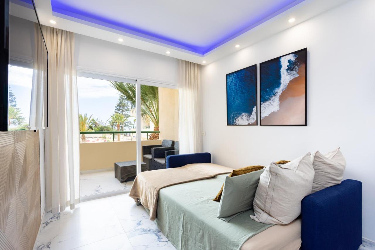 Cozy 1St Sea Line Apartment In The Quiet Area Los Cristianos  Eksteriør billede