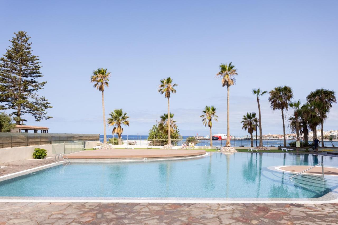 Cozy 1St Sea Line Apartment In The Quiet Area Los Cristianos  Eksteriør billede