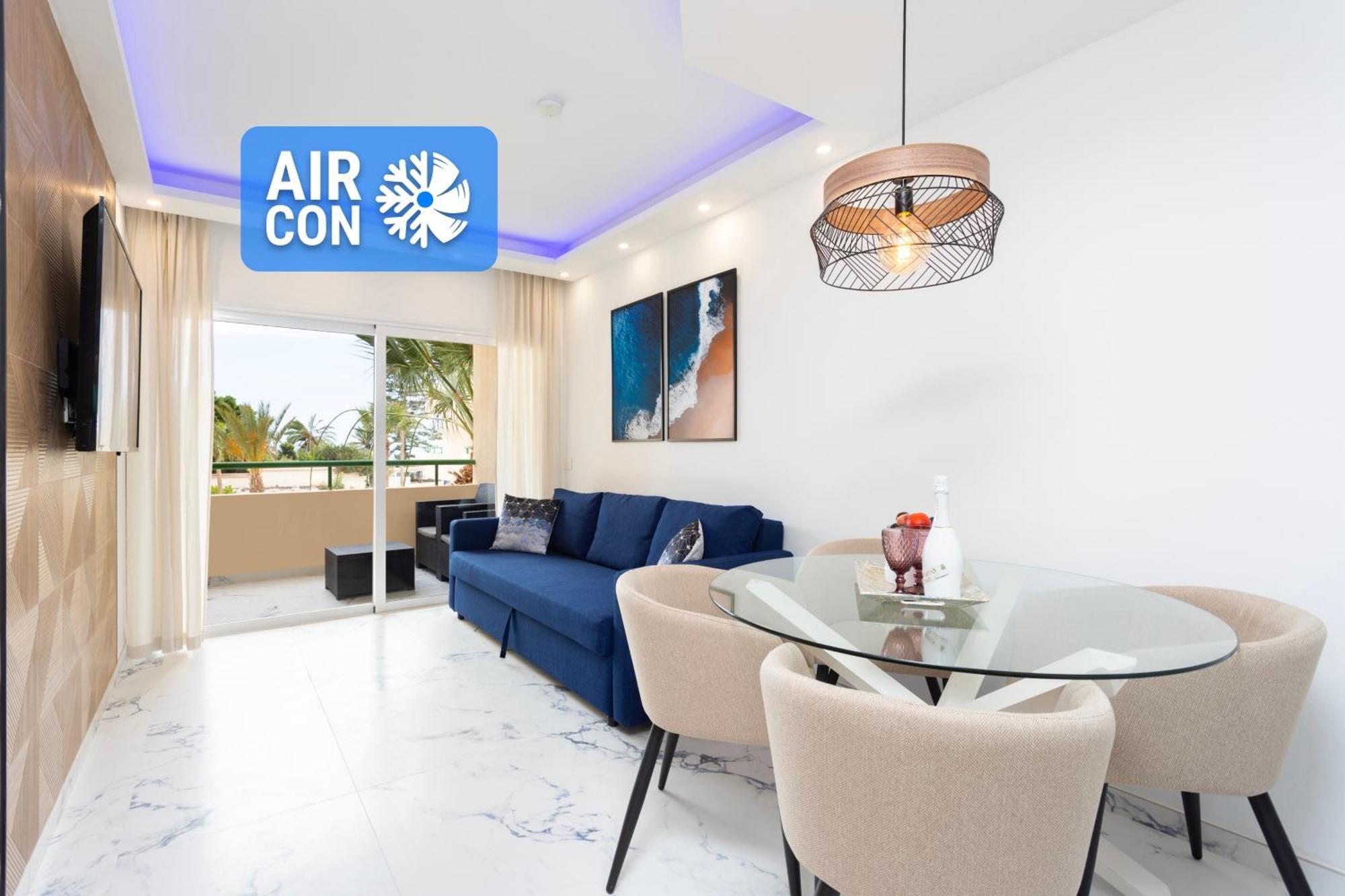 Cozy 1St Sea Line Apartment In The Quiet Area Los Cristianos  Eksteriør billede